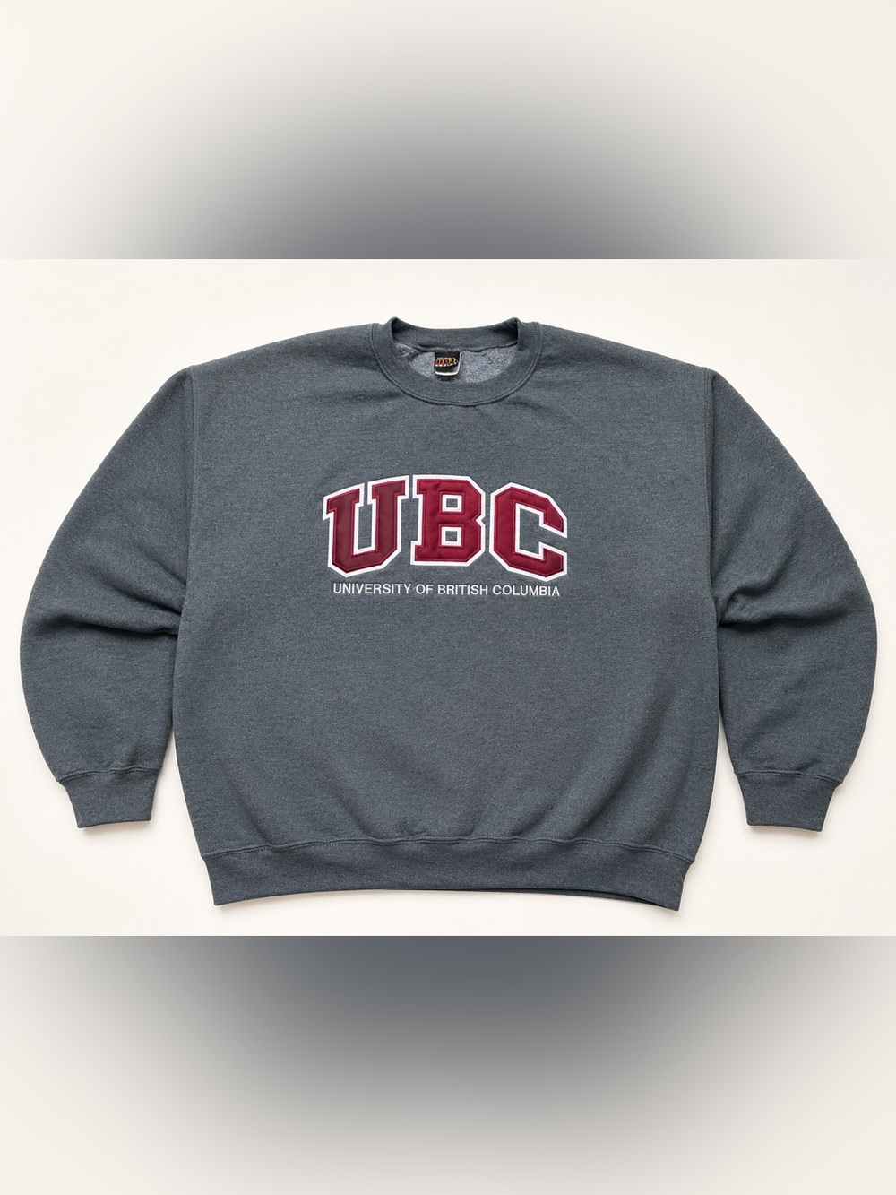 UBC University of British Columbia Crewneck Sweatshirt XXL Grey